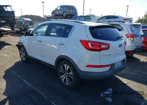 2012 Kia Sportage Ex from USA, damaged, VIN KNDPC3A25C7248571